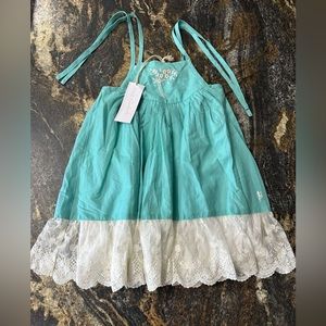 Well Dressed Wolf Blue Girls Dress Brand New